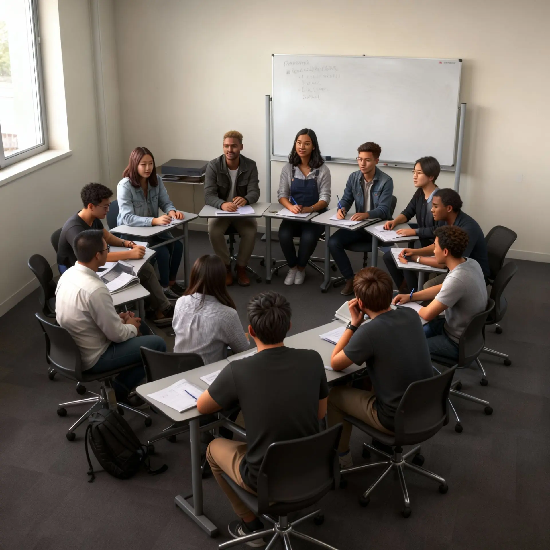 Students participating in accredited training under the Get Qualified Scheme Malta